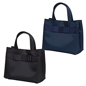 普段持ちナイロンサテンリボン ママトート