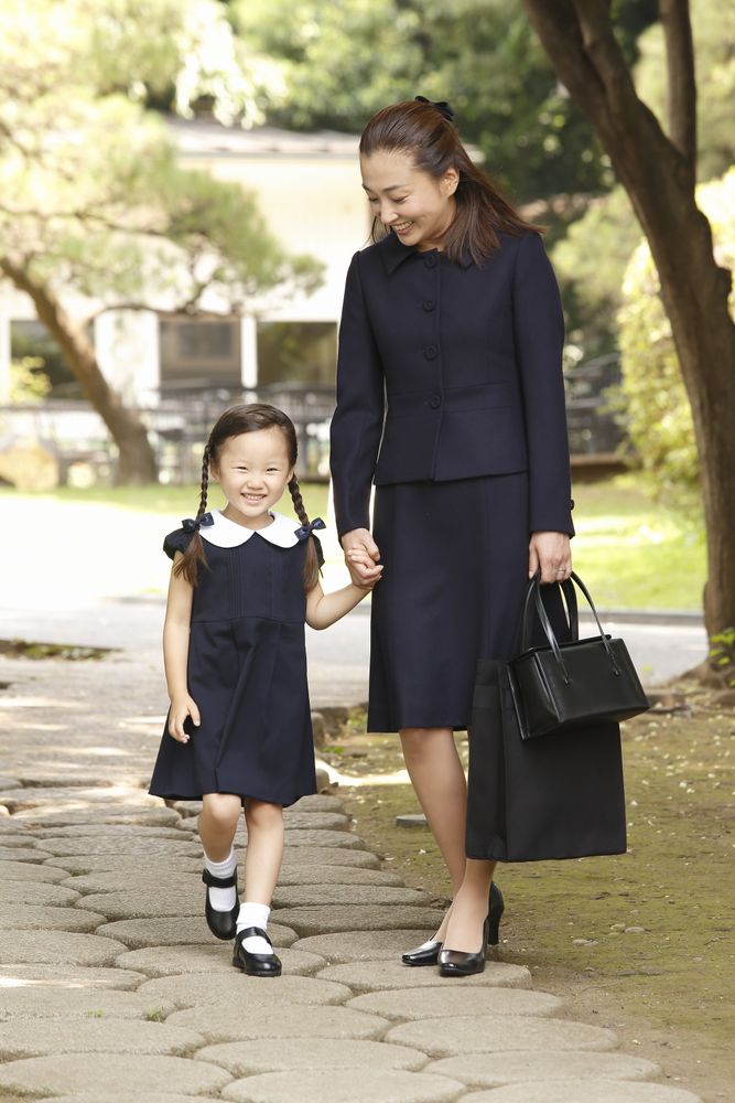 ワンピース未使用♡お受験　学校説明会　ワンピース　現行品