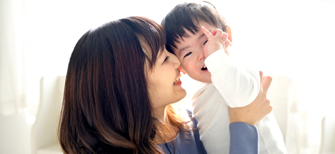 愛を持って子どもと接する