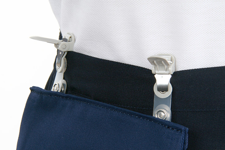 かぶせ型付けポケット　グログランリボン